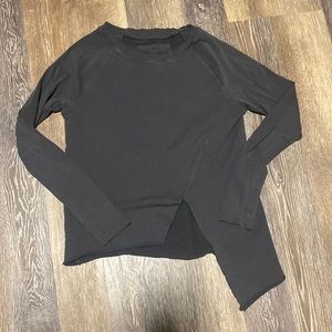 Frank & Eileen asymmetrical cotton sweatshirt xs